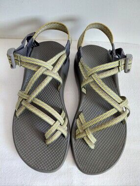Chaco ZX2 Strappy Sandals Yellow Size 10